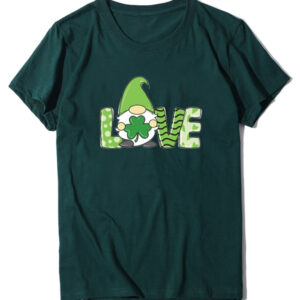 Women’s Festive Shamrock Graphic Tee