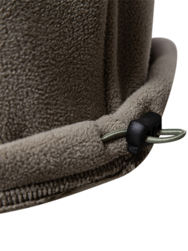 New men's polar fleece sweatshirt stand collar half zipper long sleeve sweatshirt - Image 8