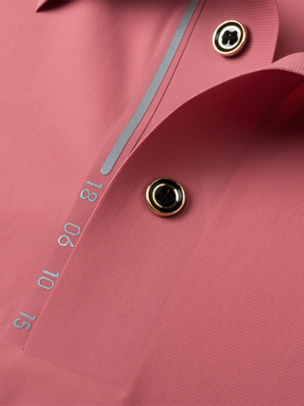 Men's short-sleeved ice silk high elastic non-marking polo shirt - Image 7